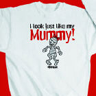 Look Like Mummy Personalized Halloween Youth Sweatshirt